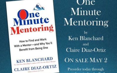 Announcing My New book: One Minute Mentoring!