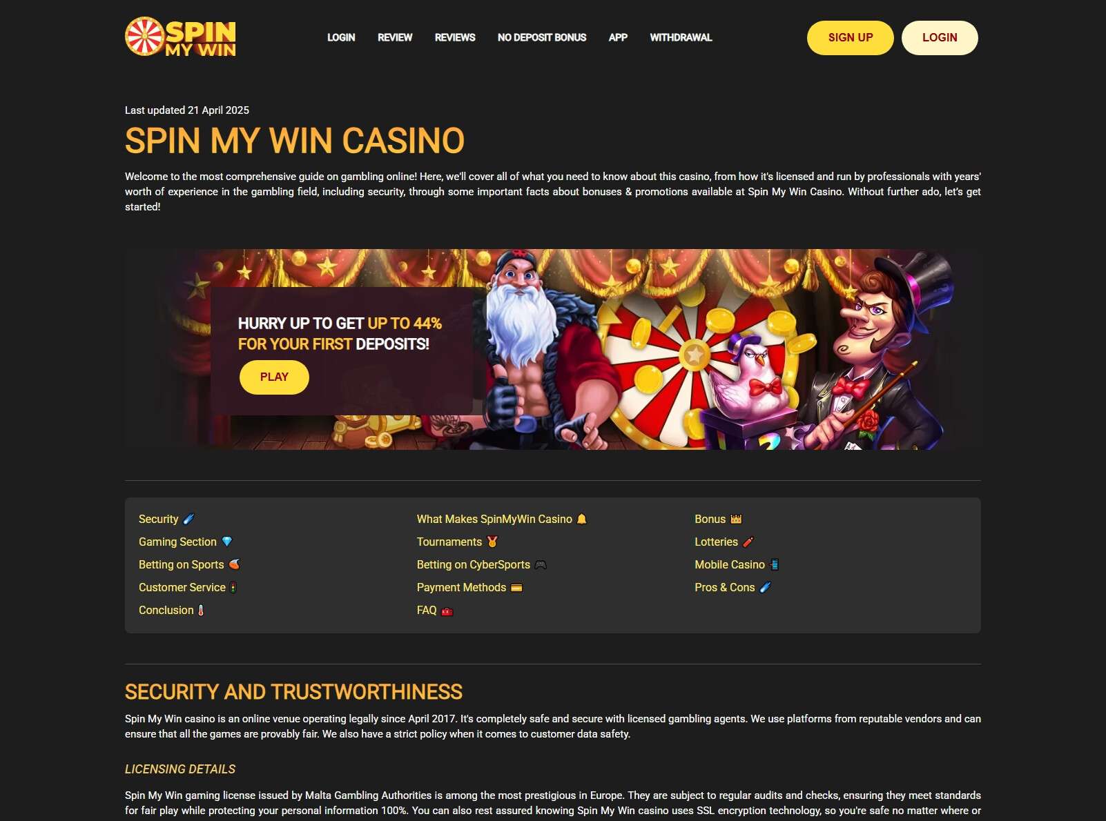 Ensuring Player Safety: Security Measures in Place at Spin My Win Casino